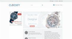 Desktop Screenshot of clockfy.com